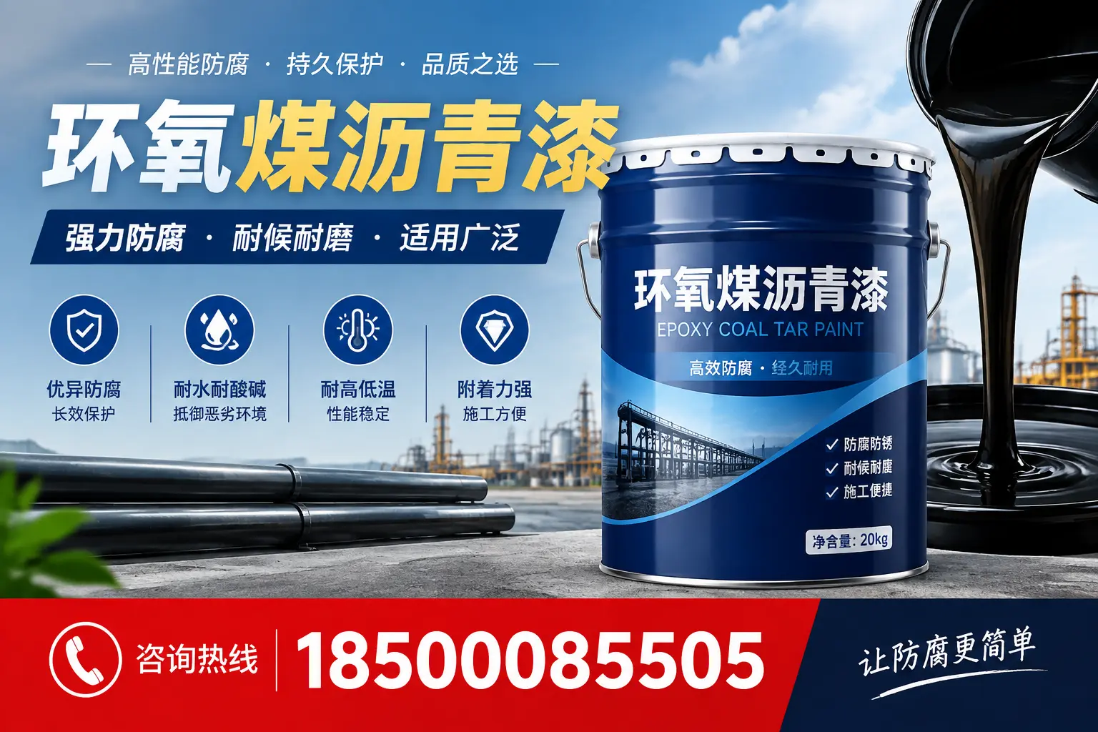 环氧煤沥青漆在不同气候条件下的表现分析,新乡适用性